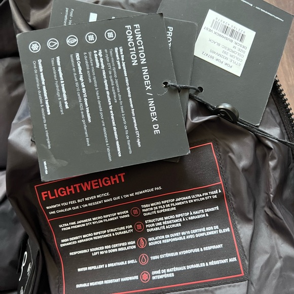 Men’s Moose Knuckle Flightweight Bushwick Vest, Size M - Picture 3 of 4